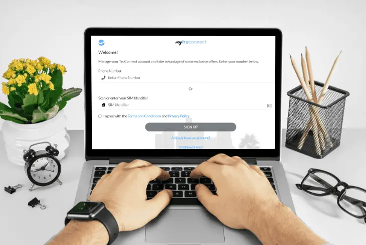 update your truconnect account