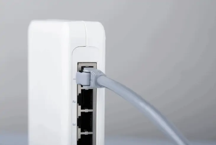 use a wired connection