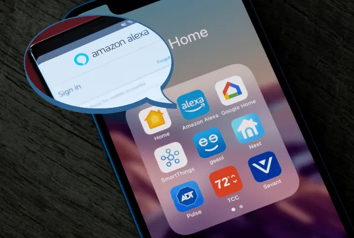 login on your alexa app