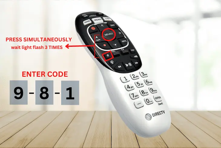 factory reset directv genie remote