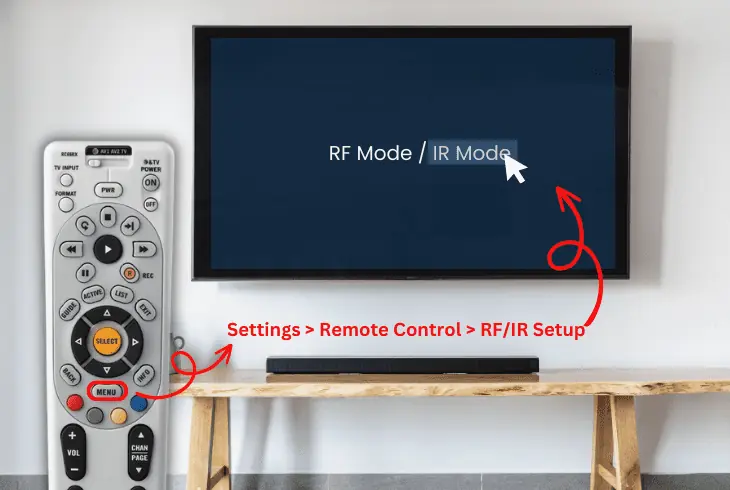 switch to ir mode