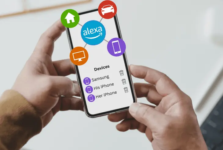 confirm deletion look for your device on alexa app