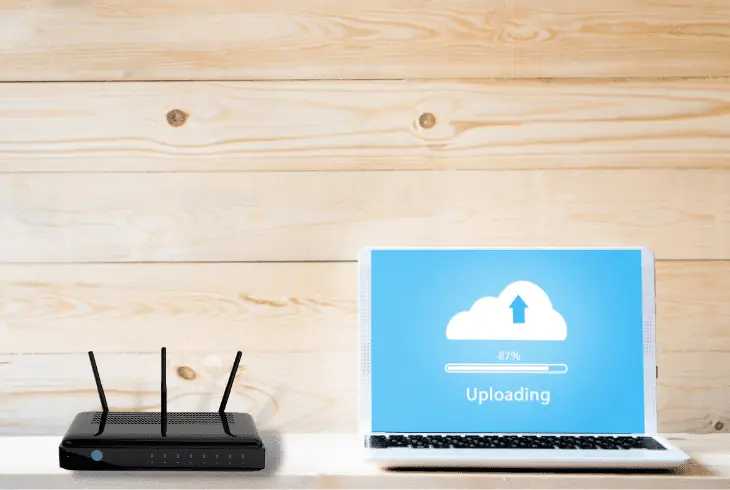 routers store information on cloud