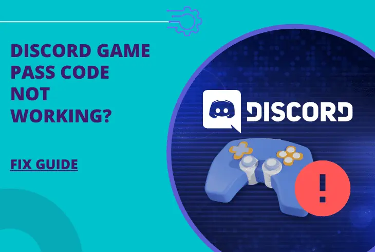 discord game pass code not working