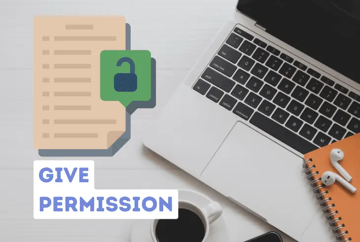 give permission to your discord bot