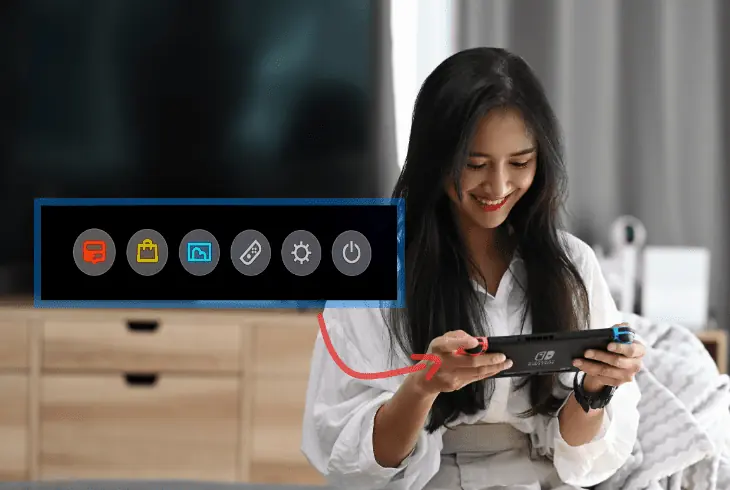 open your switch’s system settings