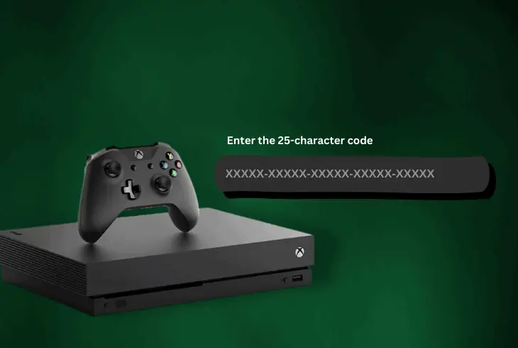 redeem the code on your xbox console