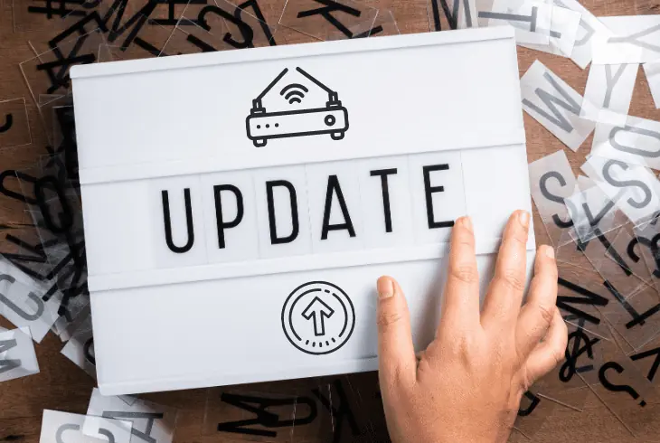update outdated router