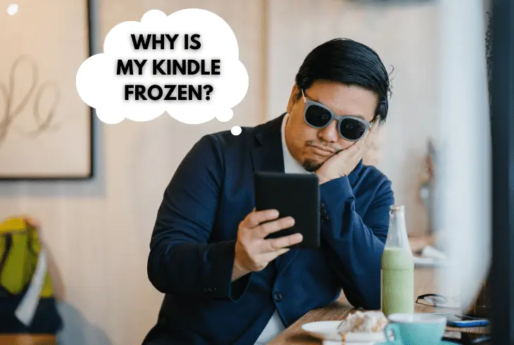 why is my kindle frozen