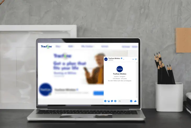 contact through their website