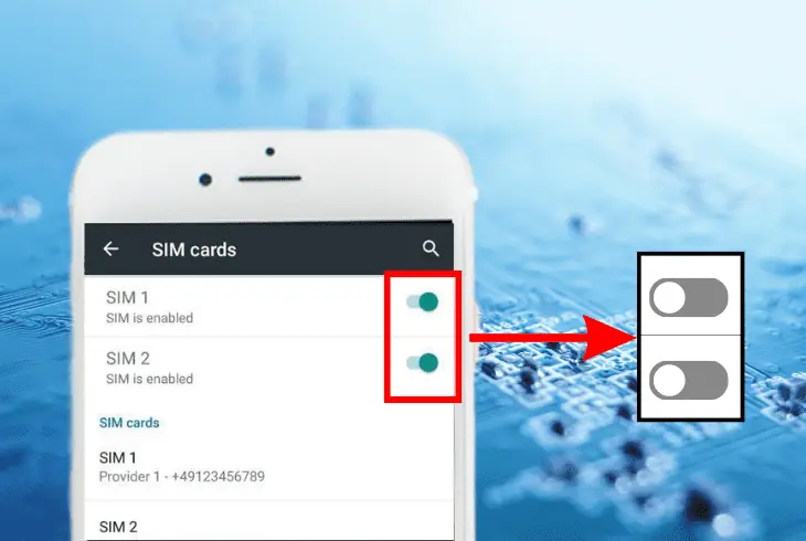 disable sim locking on your phone