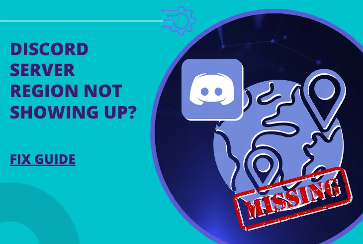 discord server region not showing up