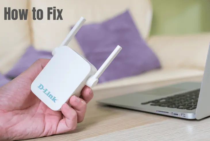 fix d-link wifi extender connected but no internet