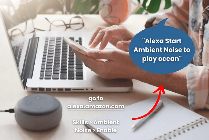 enable ambient noise in skill
