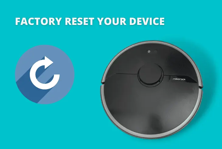 roborock factory reset 