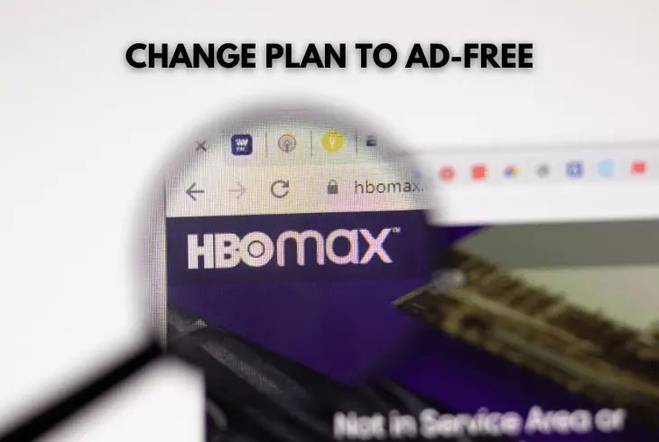 change to ad-free plan