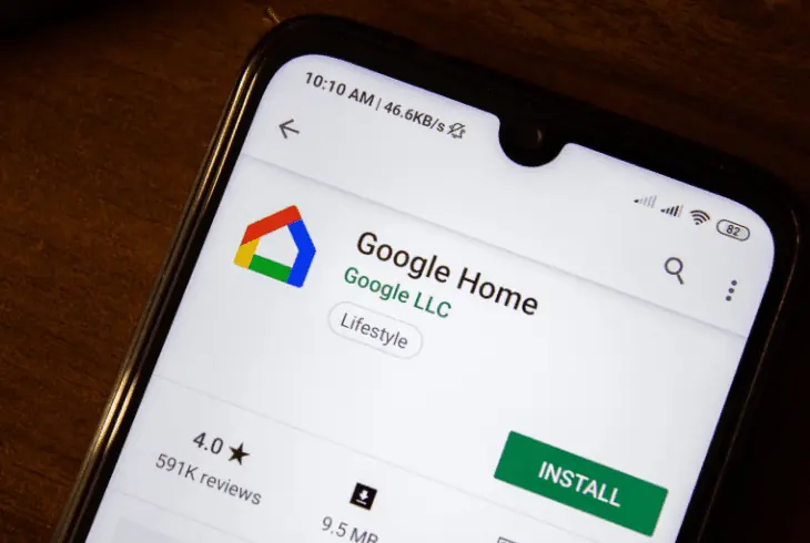 use google home app