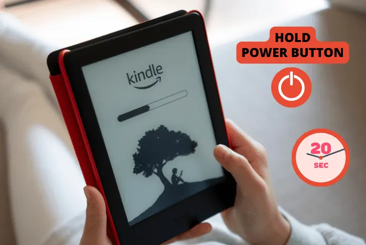 hold power button for 20 seconds