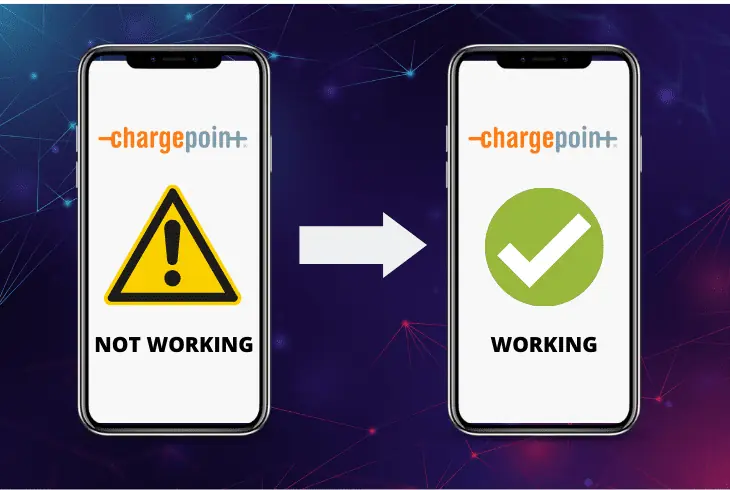 fix the chargepoint app