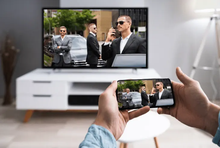 mirror phone screen to sony tv