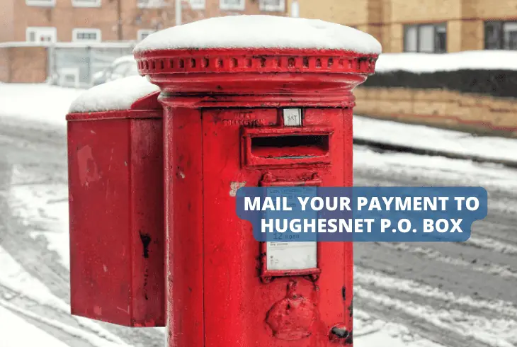 mail your payment to hughesnet p.o. box