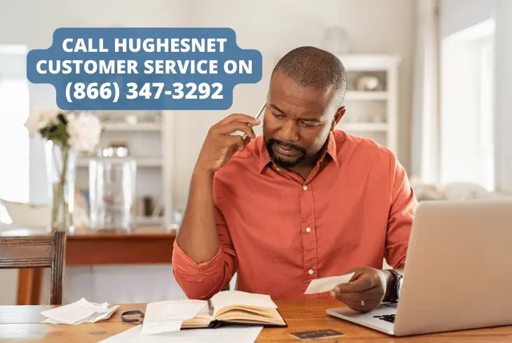 call hughesnet customer service on the phone