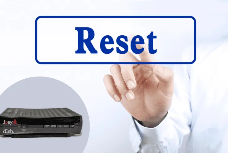 reset dish receiver