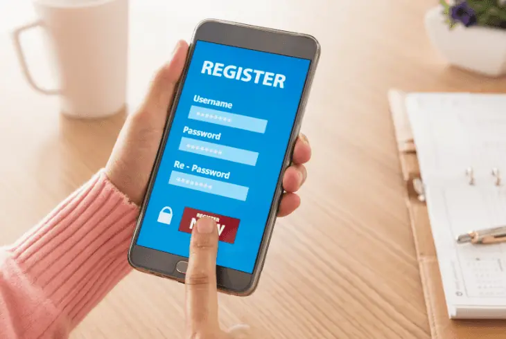 register device after connecting to wifi