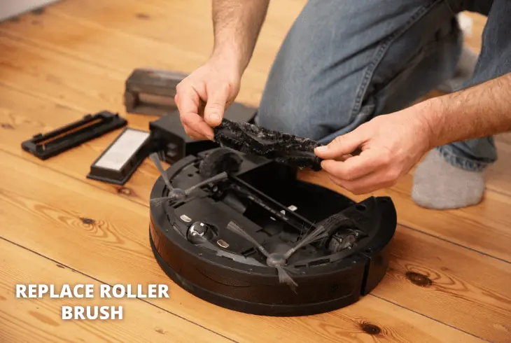 replace robot vacuum roller brush