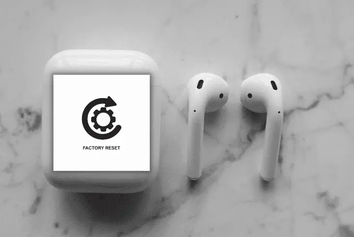 factory reset airpods