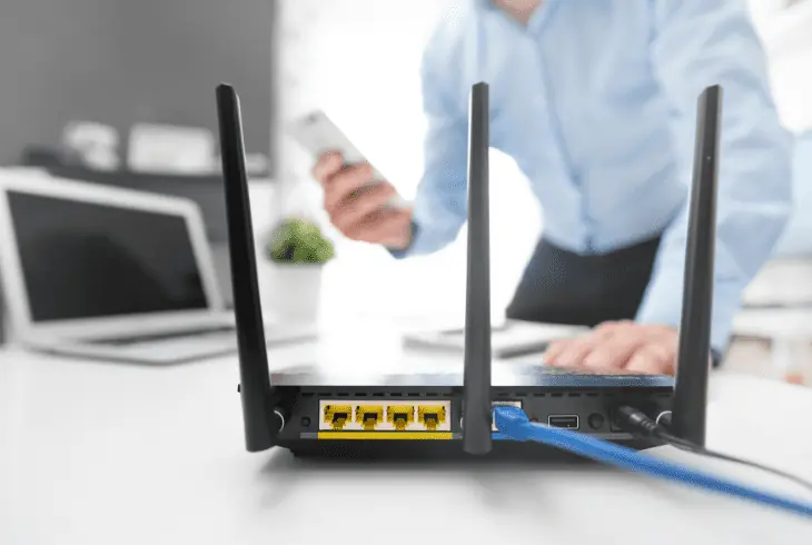 router restarting