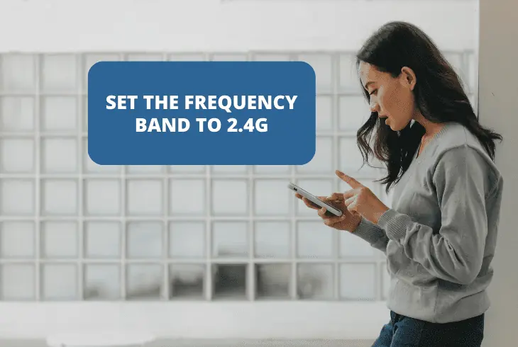 set frequency band