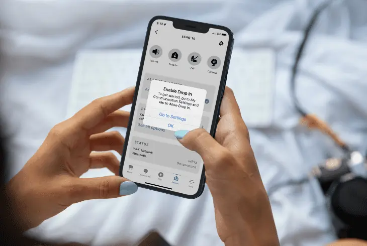 setup alexa drop in