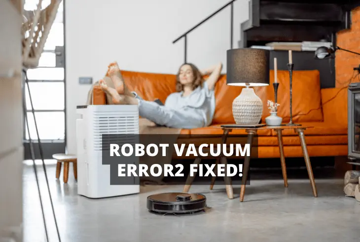 robot vacuum error2 fixed