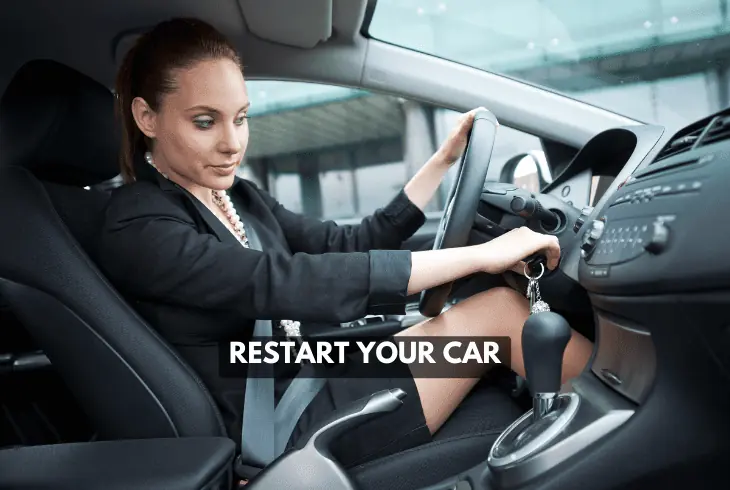 restart your car