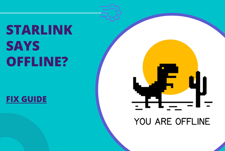 starlink says offline