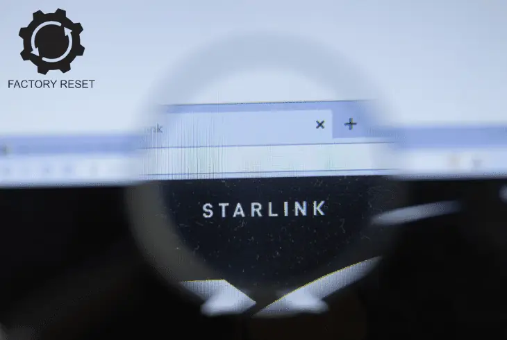 factory reset starlink router