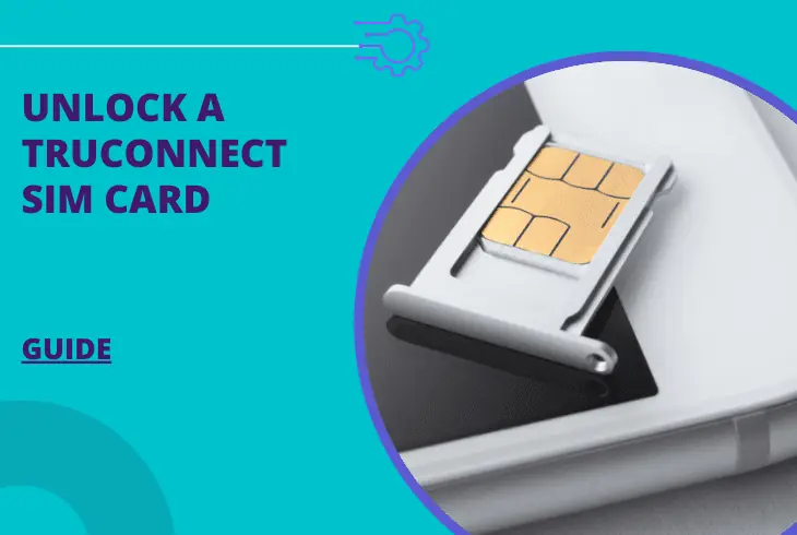 unlock a truconnect sim card