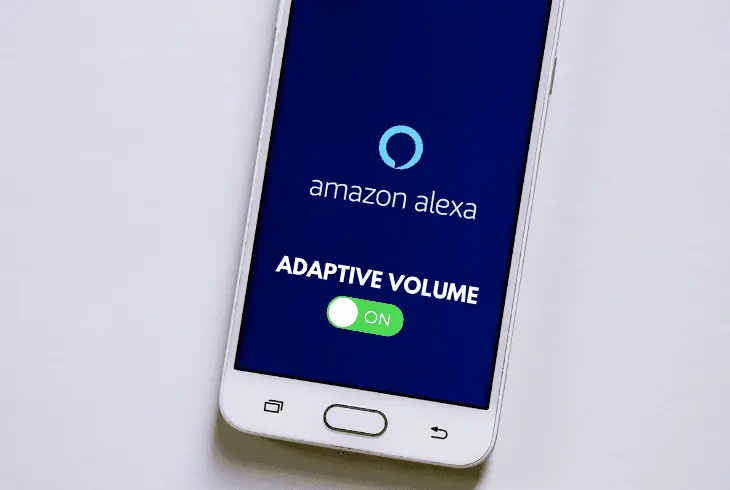 turn on adaptive volume