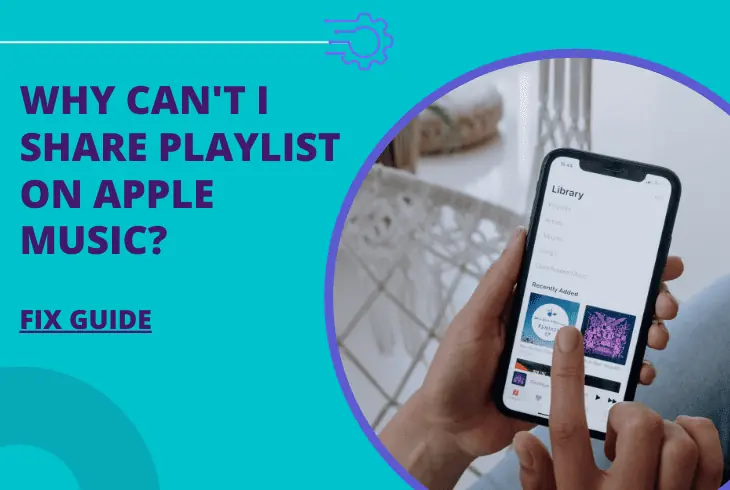 why can't i share playlist on apple music