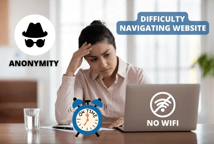reason to pay without logging in