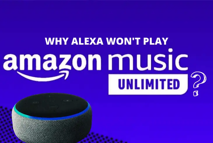 why alexa won't play