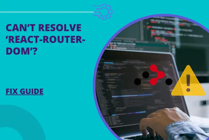 can't resolve 'react-router-dom'