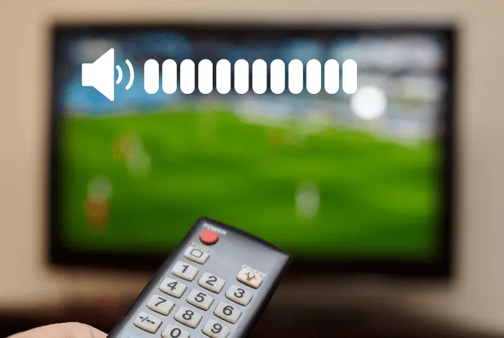 check the tv's volume settings