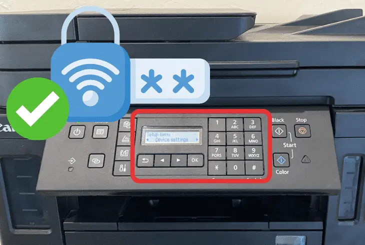 correct the network security key