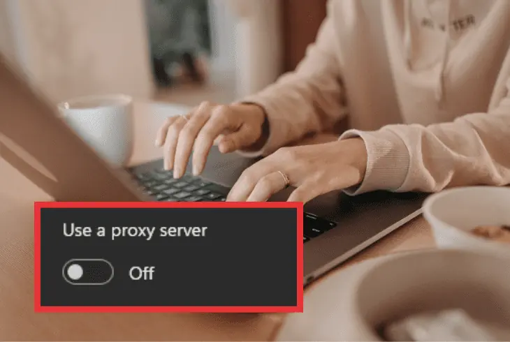 disable the lan proxy server