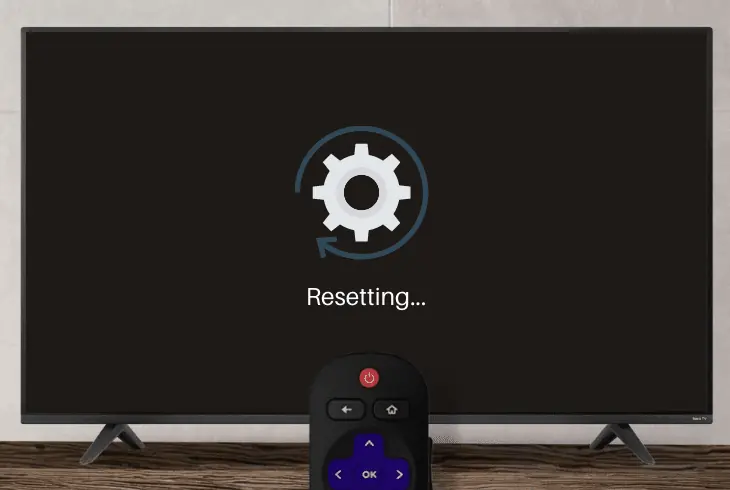 factory reset the roku player