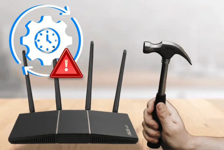 fix when asus router ntp is not sync