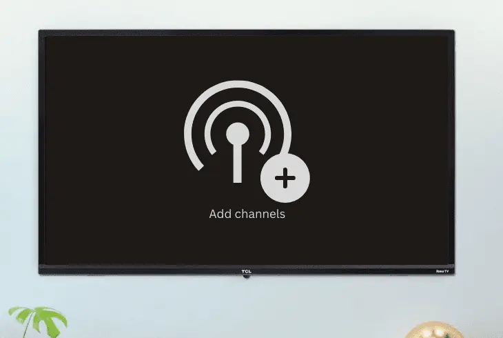 how to add antenna channels on roku