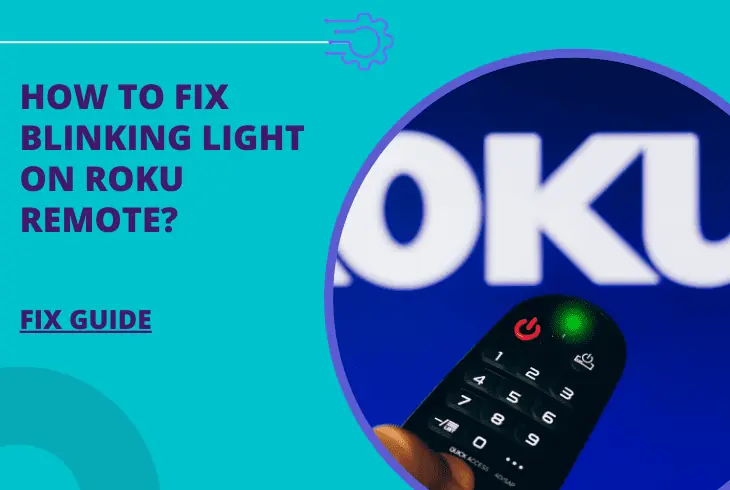 blinking light on roku remote